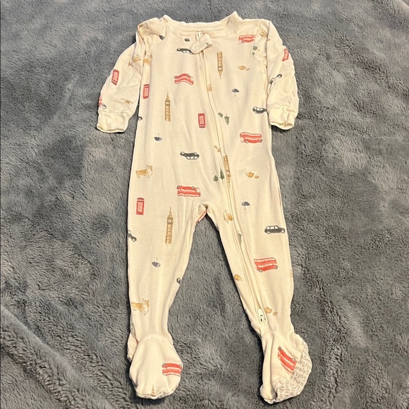 Carter's Colorful Footies Set - Cream, Green, Blue, Pink - Picture 6 of 9